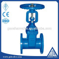 dn100 rising stem wedge resilient seated gate valve